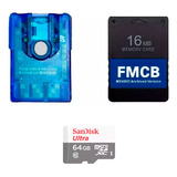 Fmcb Memorycard+mx4sio Carga Juegos Ps2 Mas Rápido+sd Regalo