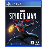 Spider-man Miles Morales - Jogo Ps4 Mídia Física