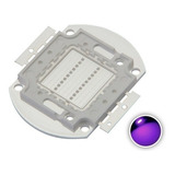 Led 20w Ultravioleta Uv 395nm 400nm 20v 36v Chip Luz Uv Supl