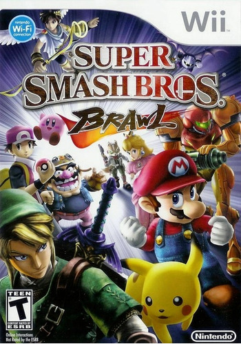 Juego Super Smash Bros Brawl - Nintendo Wii