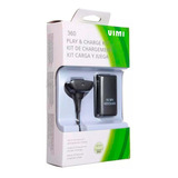 Kit Carga Y Juega Para Control Xbox 360.