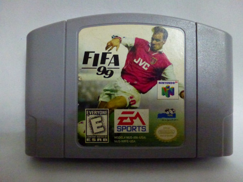 Fifa 99 Nintendo 64 Juego Cartucho En Caballito*