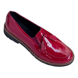 Mocasín Oxford Calzado Elegante Dama 35/40