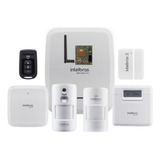 Kit Alarme Wifi Amt 8000 Pro Sensor Porta Infra Pet C Camera