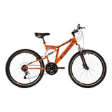 Bicicleta Benotto Montaña Sniper R26 21v Doble Suspensión Color Naranja Tamaño Del Cuadro Único