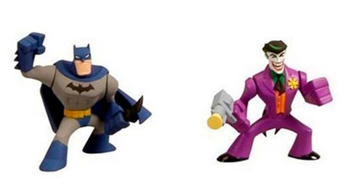 Action Figure Batman Vs Joker Action League Dc Universe Novo