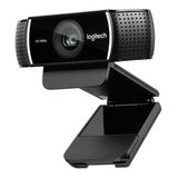 Webcam Logitech C922 Pro Full Hd Stream Com Microfone Tripé