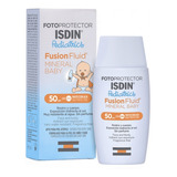 Isdin Protector Pediatrico Fusion Fluid Mineral Baby Fps50 