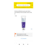 Avon Crema Exfoliante Triple Acción Para Pies 80g.