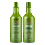 Kit Inoar Argan Oil Shampoo + Condicionador 1000 Ml