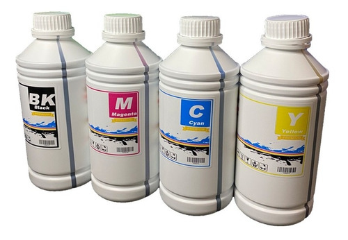 Pack Tinta Dye 4litros Epson Ecotank Premium Marca Creaprint