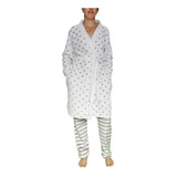 Pijama Bata Polar Suave Calientita C/jareta 59325 Dama/mujer