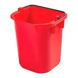 Cubeta De Servicio Pesado Rubbermaid Ultra Resistente 18573 Color Rojo