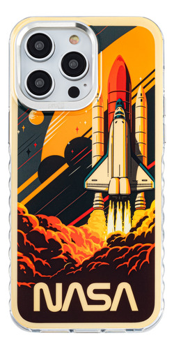 Protector Pro21 Nasa Launch Beige Para iPhone