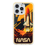 Protector Pro21 Nasa Launch Beige Para iPhone