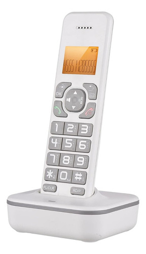 Teléfono Genérica  D1102b Inalámbrico 100v/240v - Color Blanco