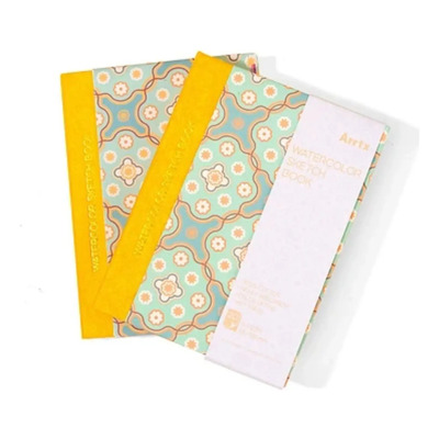Pequeño Cuaderno Para Acuarelas 300gr 20 Hojas 100% Algodón | MercadoLibre