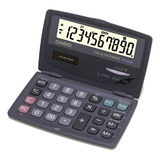 Calculadora Portatil Casio Sl-210te 10 Digitos Plegable Color Negro