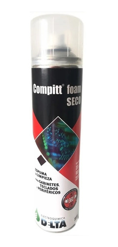 Compitt Foam Seco Delta 440cc Limpia Gabinetes Espuma Seca