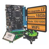 Kit Processador I7 3770 3.9 Ghz + Placa Mãe  H61 + 16gb