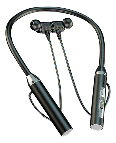 Wireless Neckband Headphones Headset Built In Microphone Gym