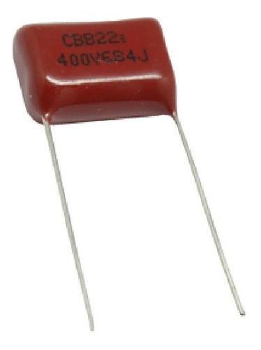 Set 5pz Capacitor Poliester .68uf 400v Shx