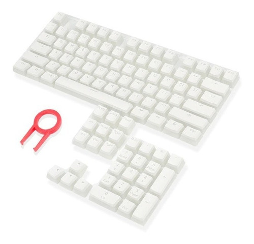 Keycaps Redragon A130w-sp Scarab White Español