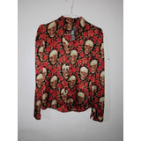 Camisa Nva Imp Calaveras ( No Jazmín Chebar; No Hermes) T M