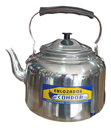 Tetera 5 Litro Aluminio Chile Excelente Calidad - Condor