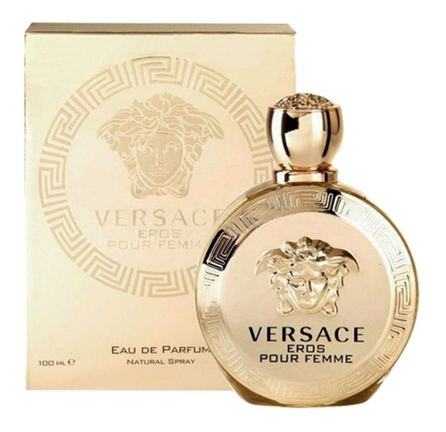 Perfume Dama Versace Eros 100 Ml Edp Original Nuevo