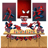 Kit Festa Infantil Homen Aranha Lembrancinha Decoração