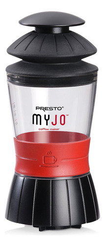 Presto Myjo® Cafetera De Una Sola Taza, Color Negro