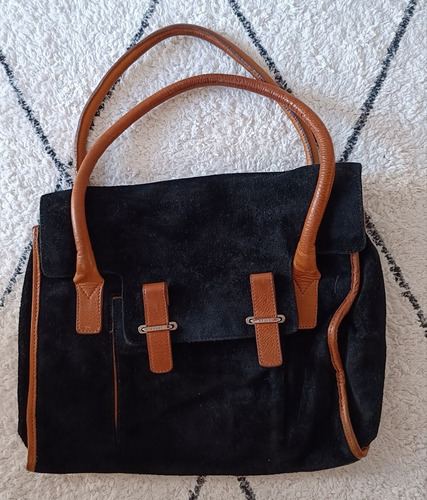 Vendo Cartera Prune, De Gamuza