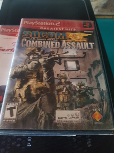 Socom 3 Combine Assault Ps2 Original Play 2 