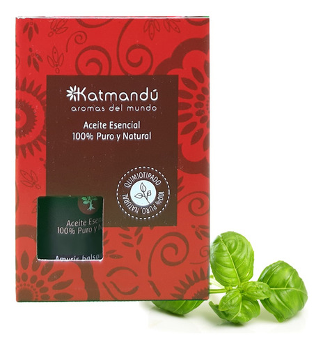 Aceite Esencial De Albahaca Para Cosmética 5 Ml | Katmandú