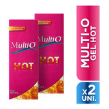 Multio Hot Gel Estimulante Íntimo Efecto Hot X 2 Unidades