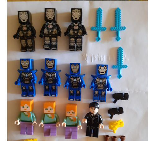 Lote De Minifiguras Replica Lego 