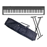 Roland Fp-30x-bk Piano Digital 88 Teclas Con Funda Y Base