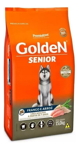 Ração Golden Premium Especial Formula Senior  Frango 15kg