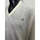 Sweater V Fred Perry Retro Vintage