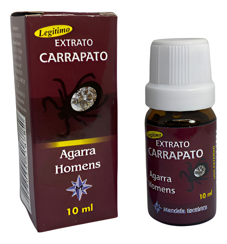 Legítimo Óleo Extrato De Carrapato Agarra Homens 10 Ml