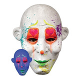 Máscara Payaso Neó Gan G.g. Clown Disfraz Halloween Terror