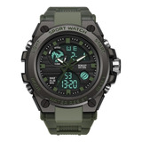 Relogio Masculino Digital Esportivo Militar Shock Tatico Led