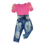 Conjunto De Menina Modinha Mini Diva Blogueira Blogueirinha 