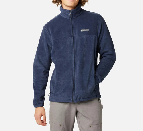 Poleron Polar Columbia Granite Mountain Fleece Jacket - Hombre Talla S Azul