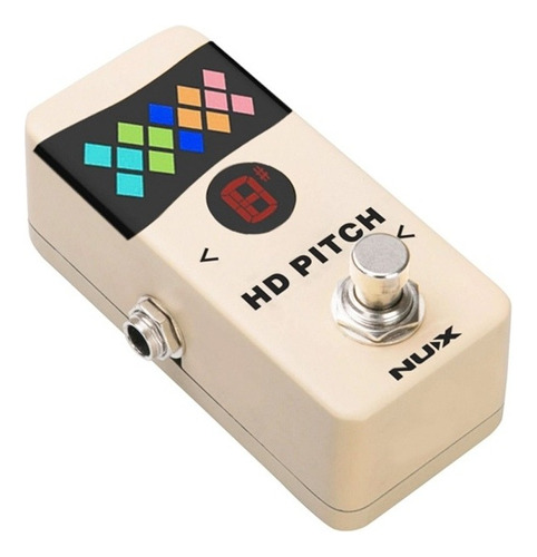 Pedal Afinador Nux Hd Pitch Ntu2 Ntu-2 Cor Nude