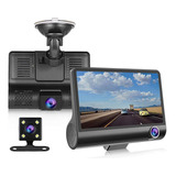 Camara Con Pantalla Para Auto Dashcam Hd 1080 Reversa