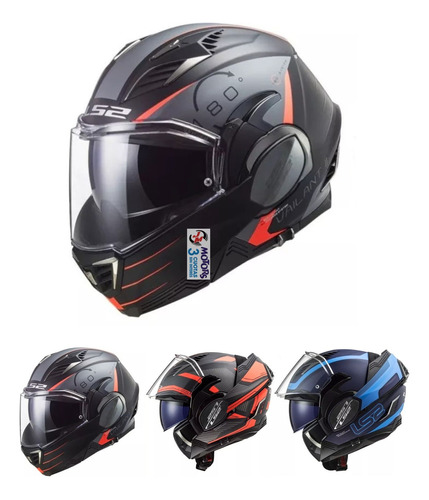 Jm Casco Rebatible Modular Ls2 Ff 900 Valiant 2 Elegir Color