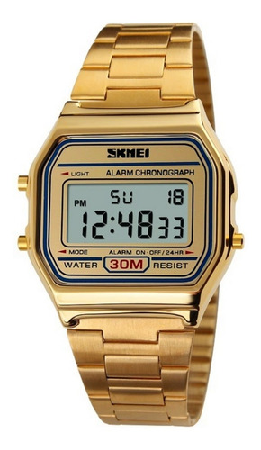 Oferta Reloj Skmei 1123 Fashion Lujo Digital Dama Acero Inox