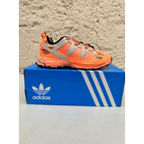 Tenis Uso adidas Hyperturf Naranja Comodo Moda Walk 26.5 Cm